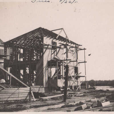 Construction site: Copyright: © Key West Art & Historical Society; Origformat: Print-Photographic