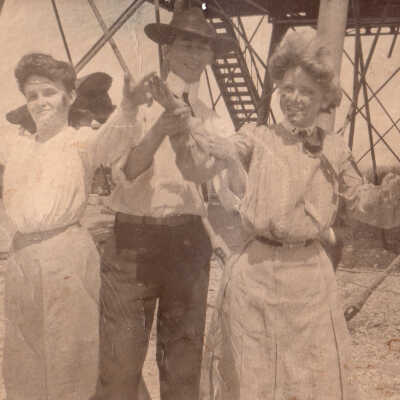 Group at Sand Key Lighthouse