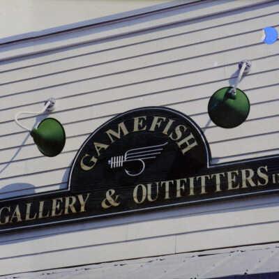 Gamefish Gallery & Outfitters Sign