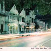 Night Scene, Old Town, Key West