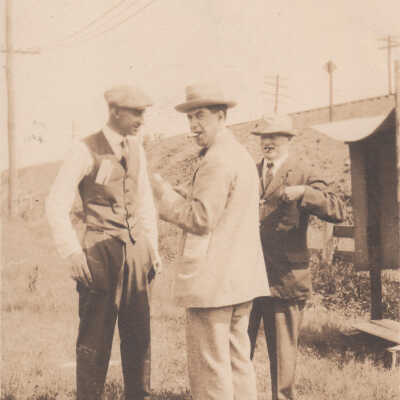Three unknown men: Copyright: © Key West Art & Historical Society; Origformat: Print-Photographic
