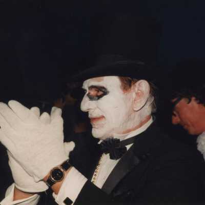 Unknown man dressed up.