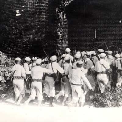 Soldiers at Martello Tower: Copyright: © Key West Art & Historical Society; Origformat: Print-Photographic