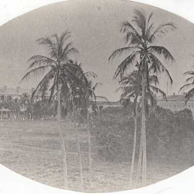 Fort Jefferson interior courtyard