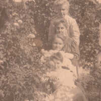 Four unknown girls