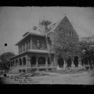Custom House Under Construction