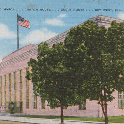 Post Office, Custom House, Court House, Key West, Fla.