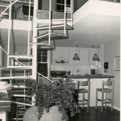 The inside of a house