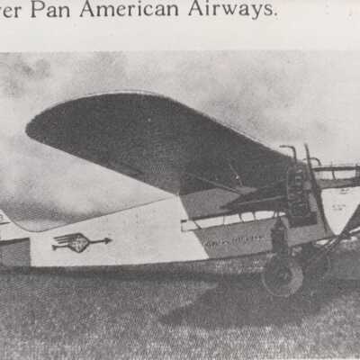 Original Pan American Plane