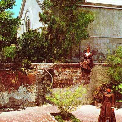 Old Spanish Walled Garden