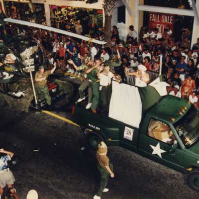 Float number 38 in the parade.