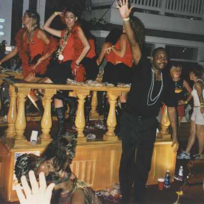 A float in the parade.