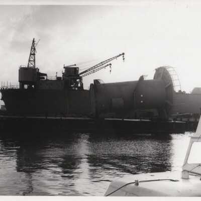 Ship at the Naval Station