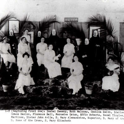 Graduates from the Convent of Mary Immaculate