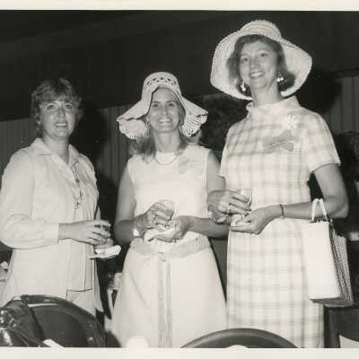 Women at a U.S. Navy Party