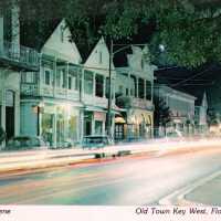 Night Scene, Old Town, Key West
