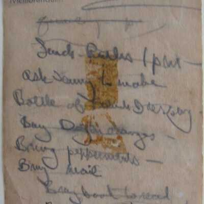 Ernest Hemingway Memorandum