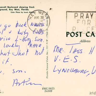 Aerial View of North Roosevelt Boulevard: © Key West Art & Historical Society