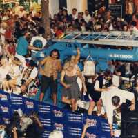 A float in the parade.