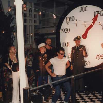 A float in the parade.