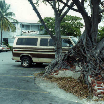 Patio Restaurant Parking Lot