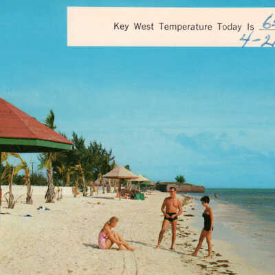 Monroe County Beach at Key West