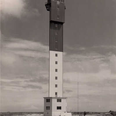 Charleston Lighthouse on Sullivans Island, South Carolina