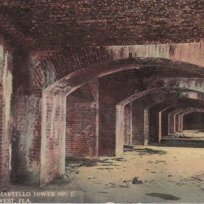 Interior of Old Martello Tower No. 2, Key West
