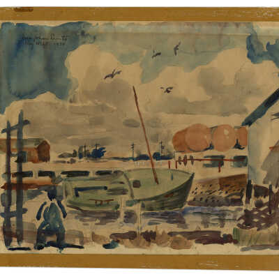 Untitled (Pre-Conservation): © Key West Art & Historical Society