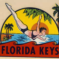 Key West Diving Travel Decal