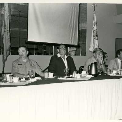 U.S. Military meeting