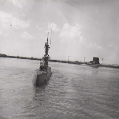 Submarine during Navy Day, 1970