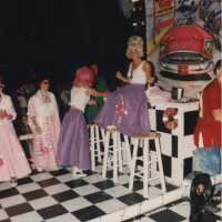 A float in the parade.