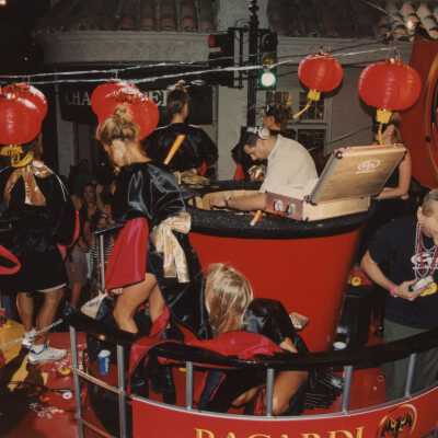 A float in the parade.
