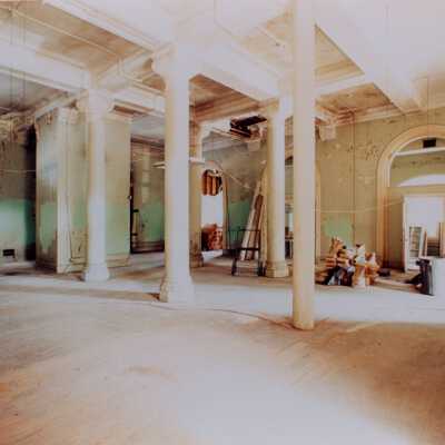 Gallery on the first floor.