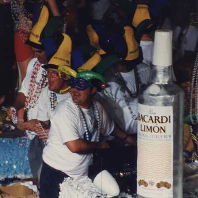 A float in the parade.