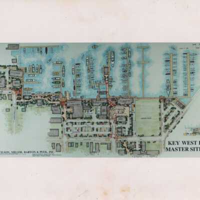 Schematic of Key West Bight