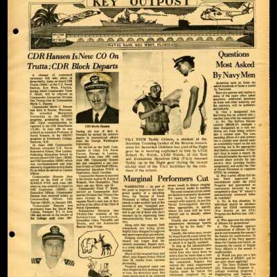 'Key Outpost' Newspaper: Copyright: @ Key West Art & Historical Society; Origformat: Print-Photographic