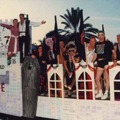 Float number 16 in the parade.