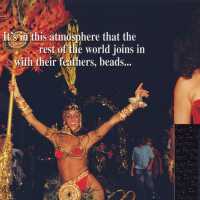 Page 52 and 53 of a magazine blown up and put on glossy paper.