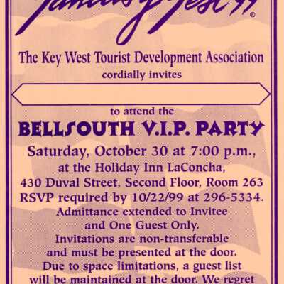 La Concha VIP party.