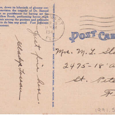 Inside Ruins of Fort Jefferson Dry Tortugas, Key West, Florida: © Key West Art & Historical Society