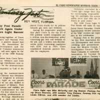          An article in the El Faro newspaper about Fantasy Fest. picture number 14
   