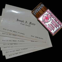 Joseph A. Farto Business Card