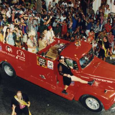 Float number 56 in the parade.