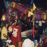 A float in the parade.