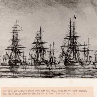 Anti-Pirate Fleet in Key West Harbor