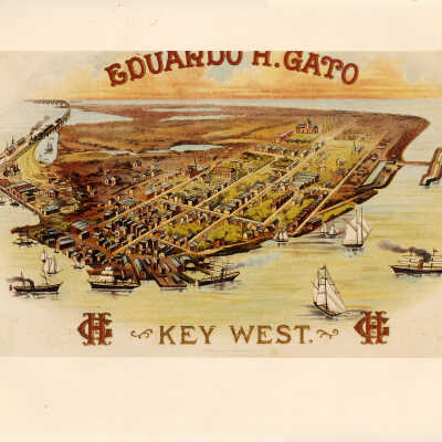 Eduardo H. Gato Cigar Label
