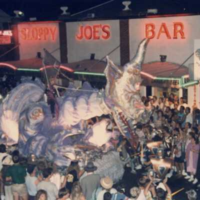 A float in the parade.