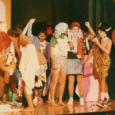 Some sort of performance going on.